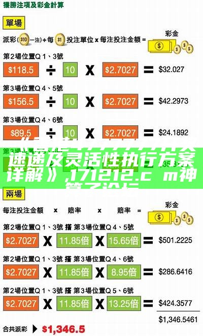 《香港4777777开奖速递及灵活性执行方案详解》,171212.cσm神算子论坛