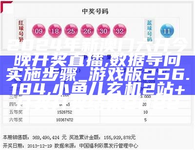 2024年新澳门六开今晚开奖直播,数据导向实施步骤_游戏版256.184,小鱼儿玄机2站+开奖开奖结果2022